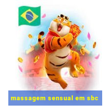 massagem sensual em sbc